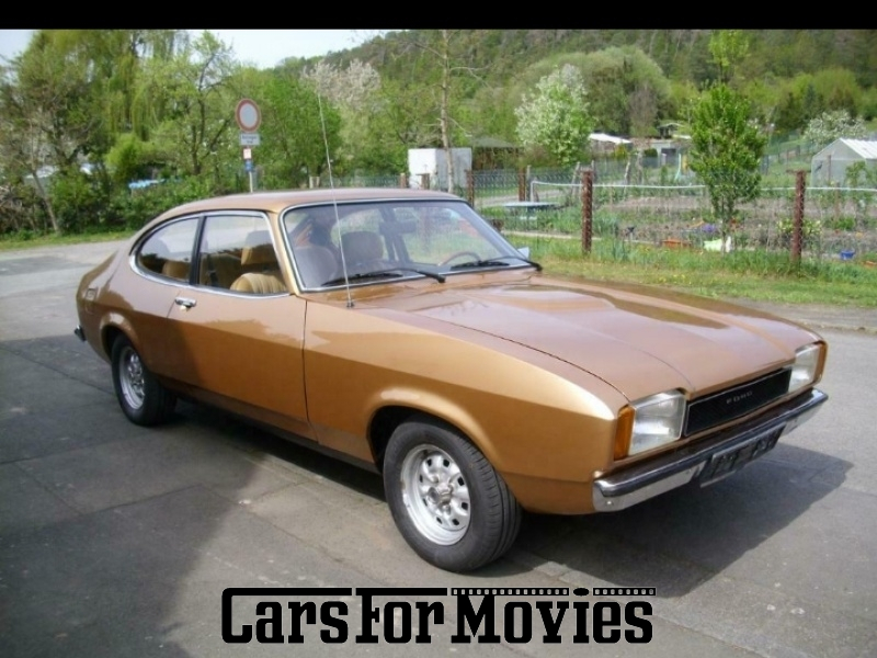CarsForMovies | Ford-Werke GmbH Capri II 1974 Deutschland Gold Braun Zivilfahrzeug Coupe Baden-Württemberg 4536 Oldtimer